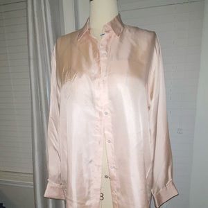 Lightweight satin blouse
